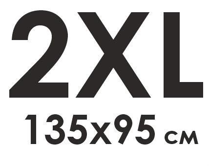 "2XL" 135x95