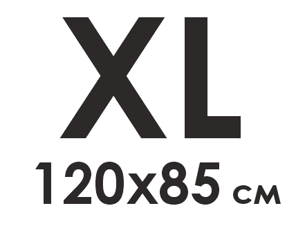 "XL" 120x85