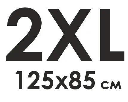 "2XL" 125x85