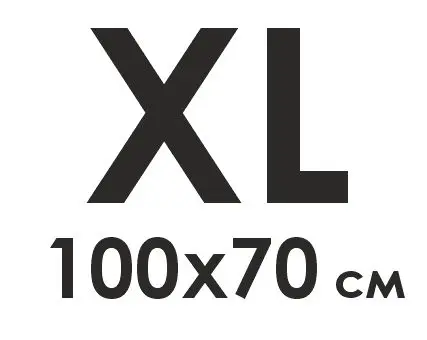 "XL" 100x70